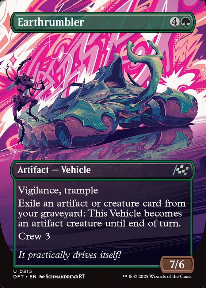 Earthrumbler card front