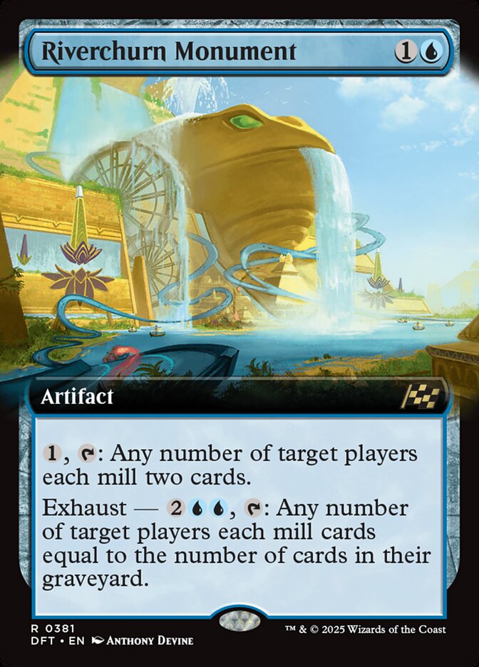 Riverchurn Monument card front