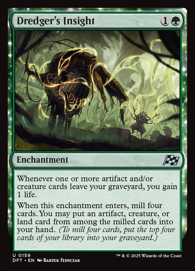 Dredger's Insight card front