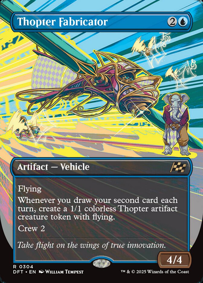 Thopter Fabricator card front
