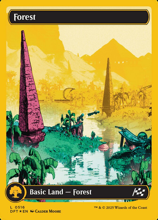 Forest card front