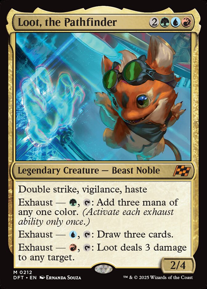 Loot, the Pathfinder card front