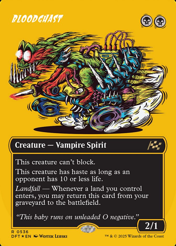 Bloodghast card front