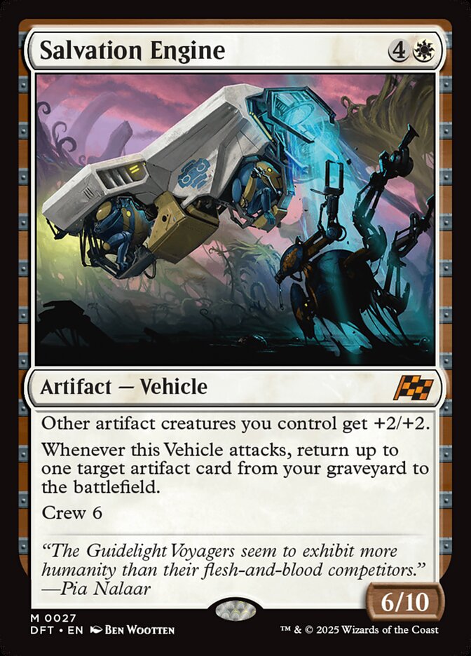 Salvation Engine card front