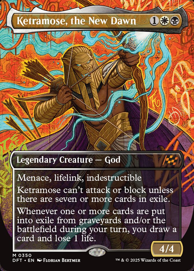 Ketramose, the New Dawn card front