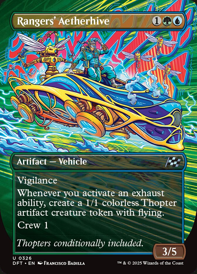 Rangers' Aetherhive card front