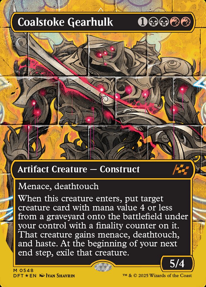 Coalstoke Gearhulk card front
