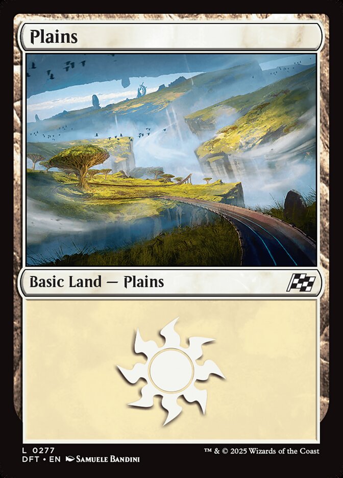 Plains card front