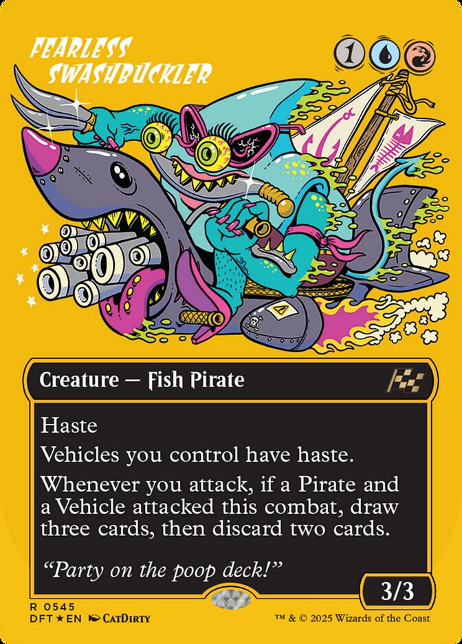 Fearless Swashbuckler card front
