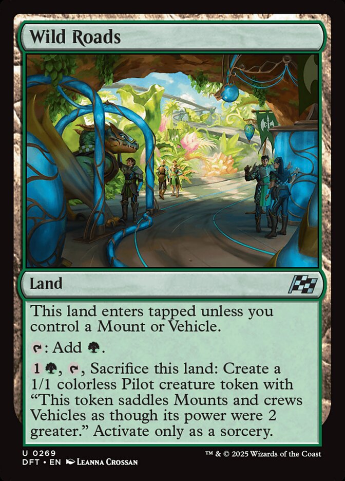 Wild Roads card front