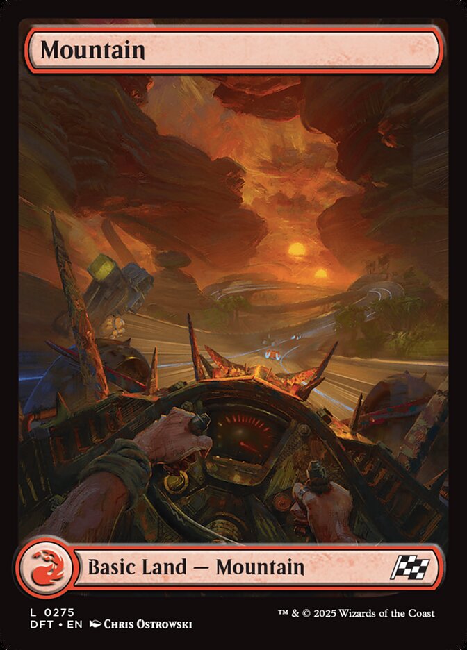 Mountain card front