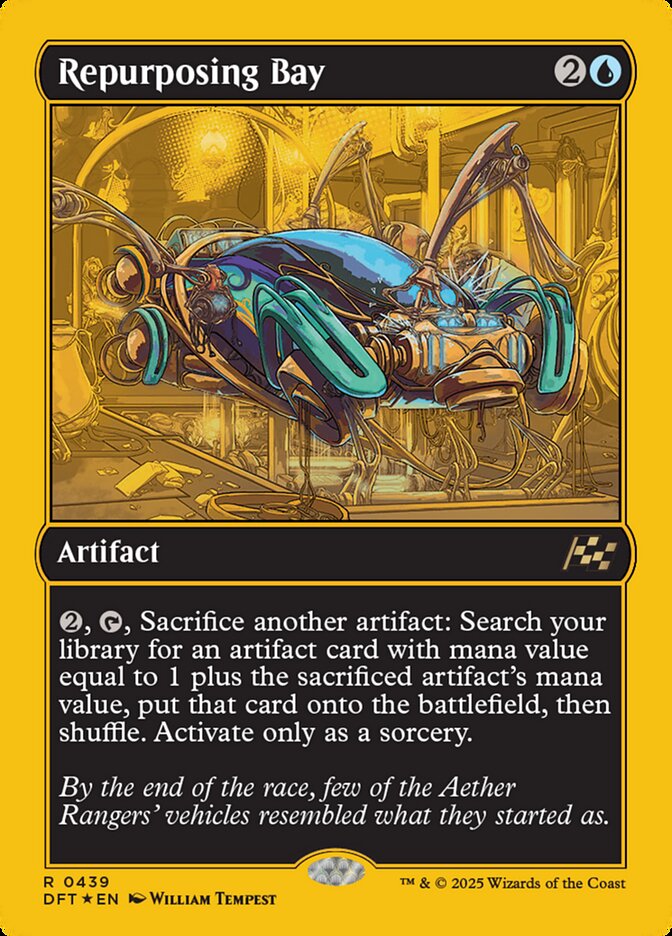 Repurposing Bay card front