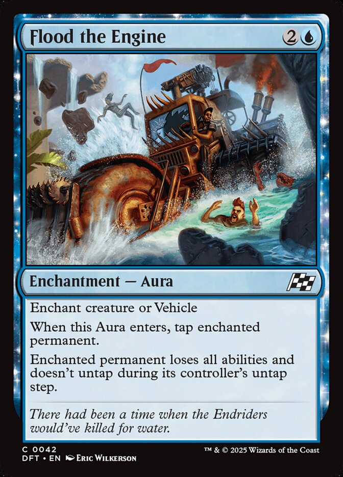 Flood the Engine card front
