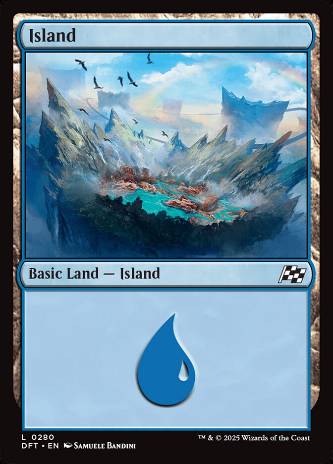Island card front