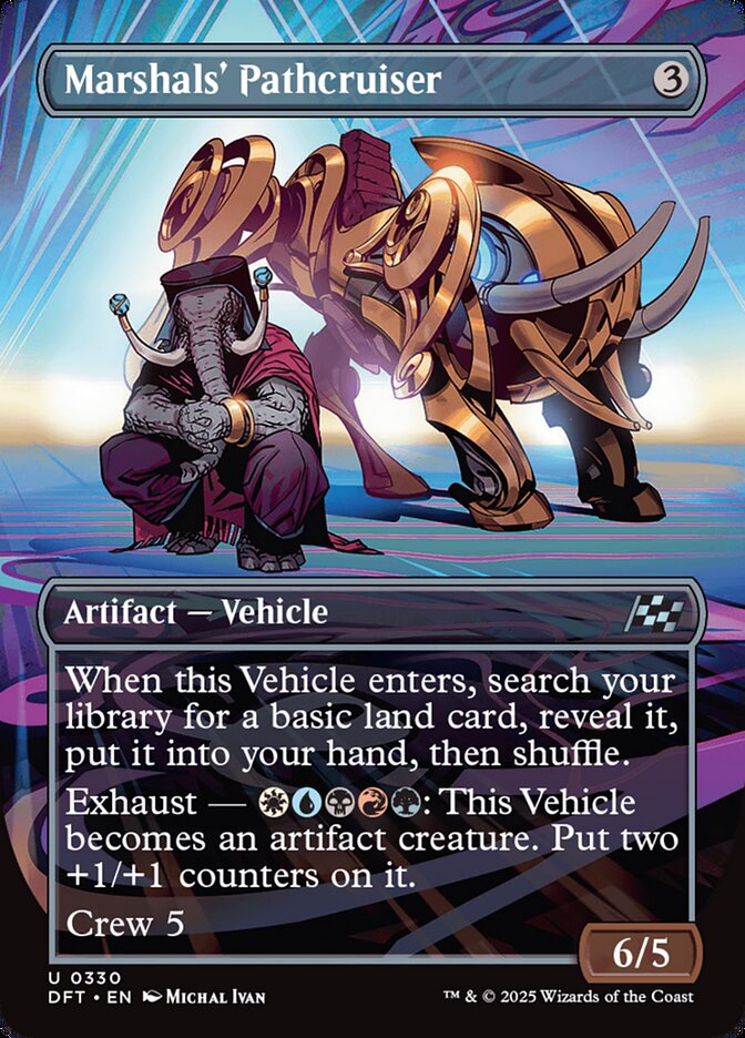 Marshals' Pathcruiser card front