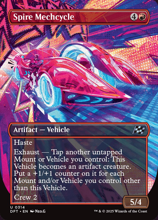 Spire Mechcycle card front
