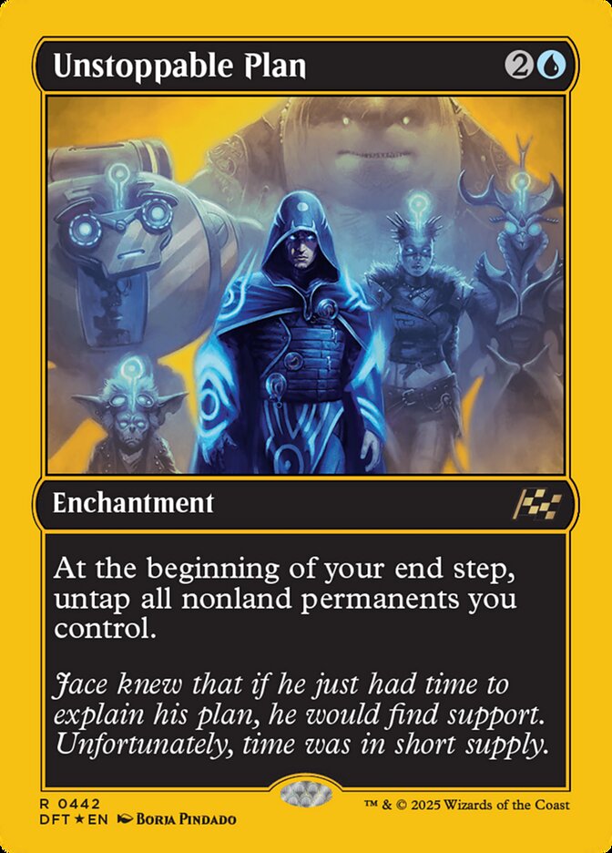 Unstoppable Plan card front
