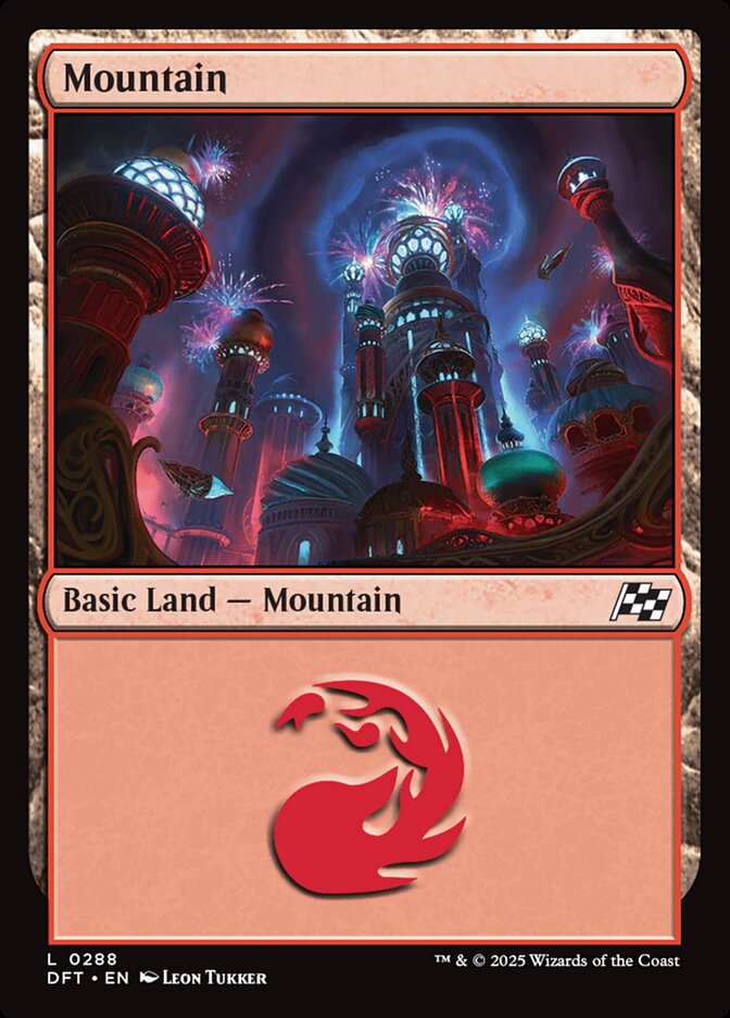 Mountain card front