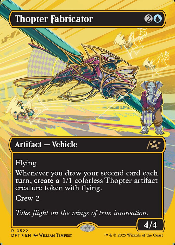 Thopter Fabricator card front