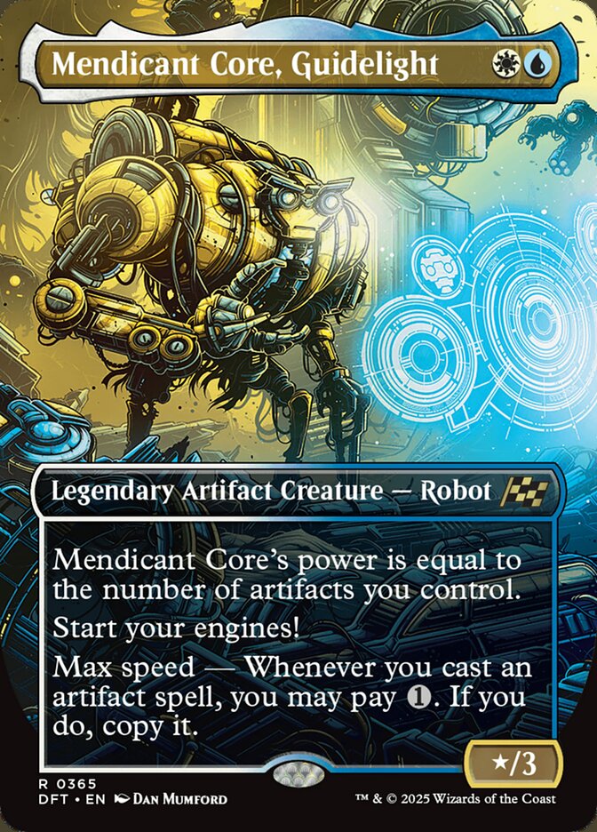 Mendicant Core, Guidelight card front