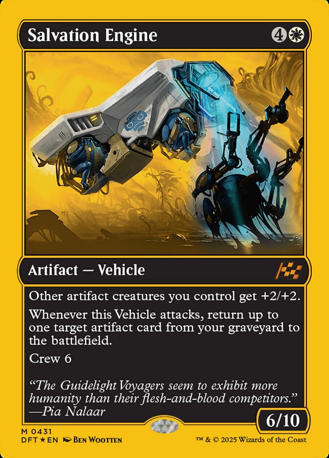 Salvation Engine card front
