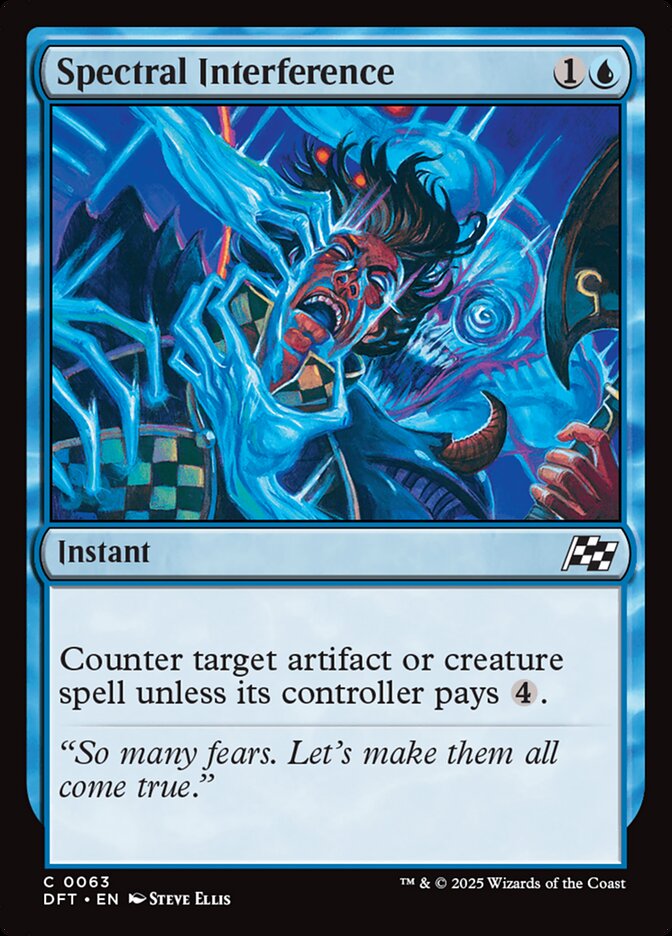 Spectral Interference card front