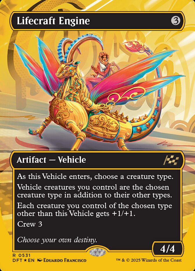 Lifecraft Engine card front