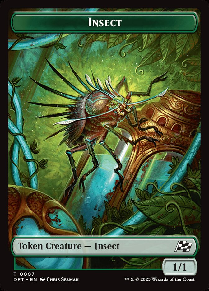 Insect card front