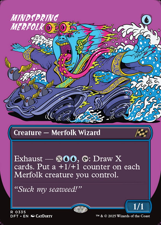 Mindspring Merfolk card front