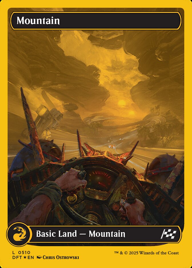 Mountain card front