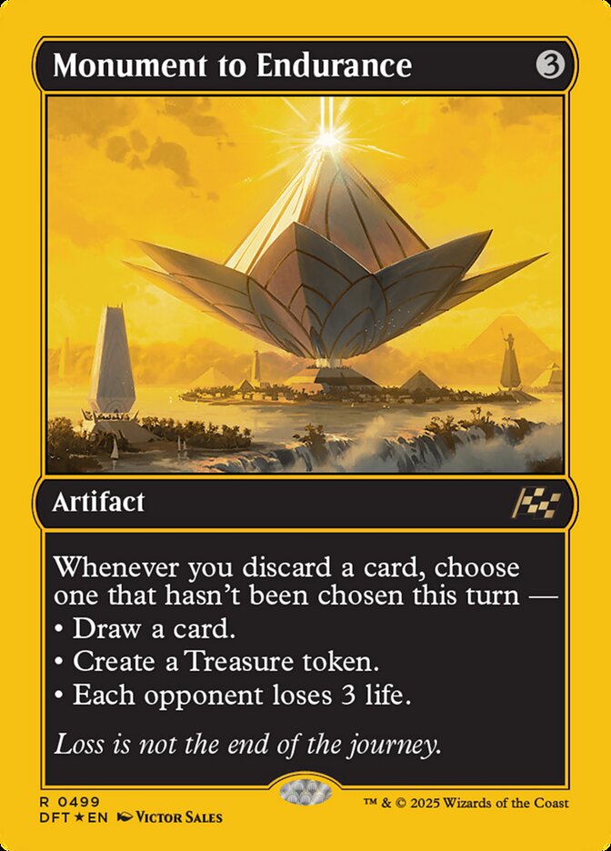 Monument to Endurance card front