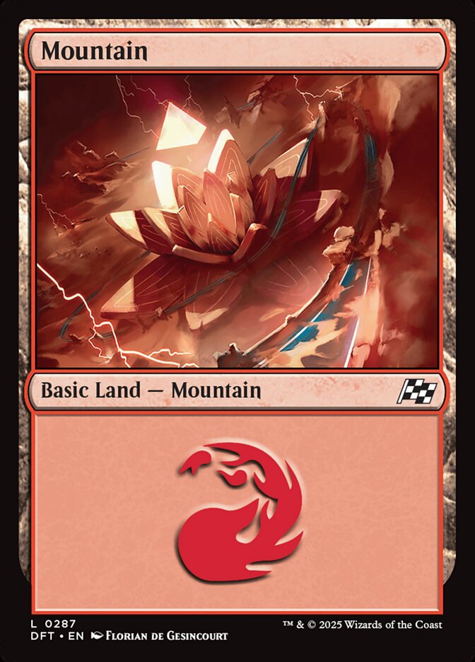 Mountain card front