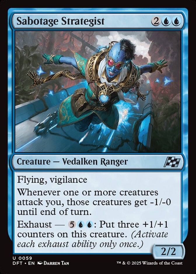Sabotage Strategist card front