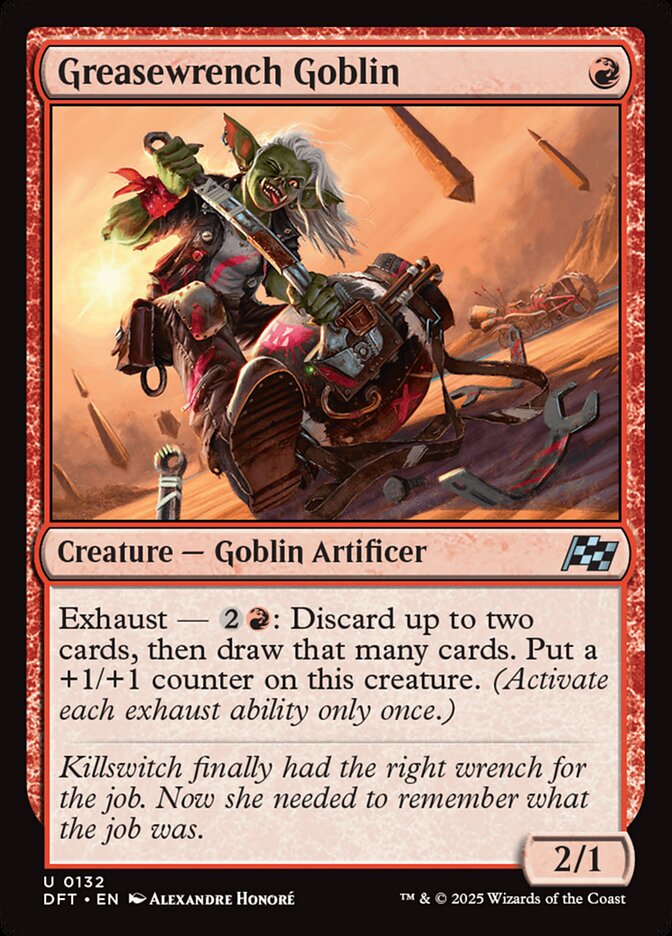 Greasewrench Goblin card front