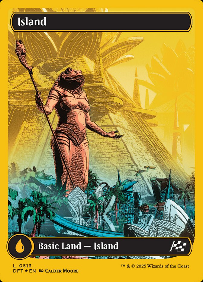 Island card front