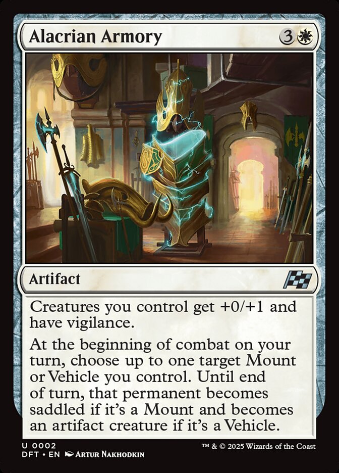 Alacrian Armory card front