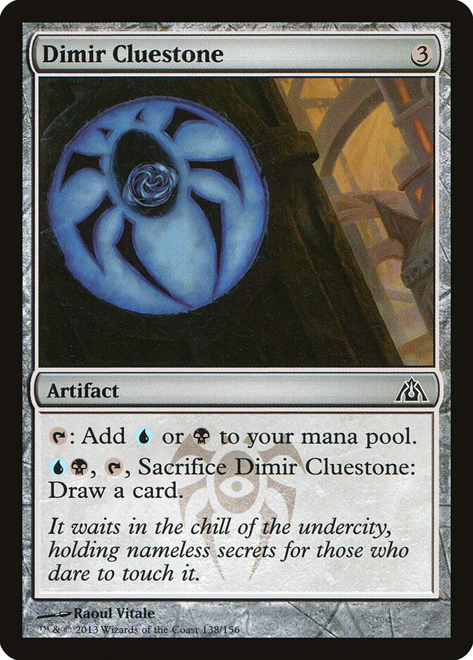 Dimir Cluestone card front