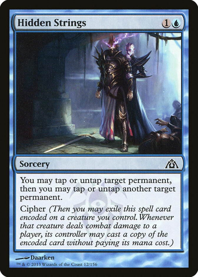 Hidden Strings card front
