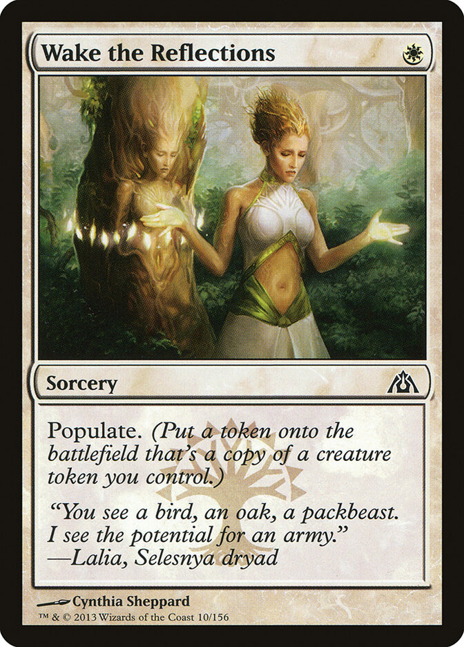 Wake the Reflections card front