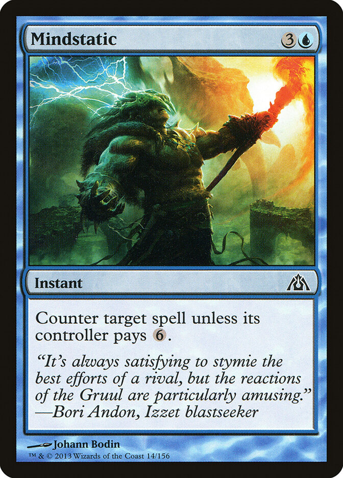 Mindstatic card front