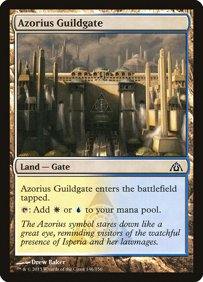 Azorius Guildgate card front