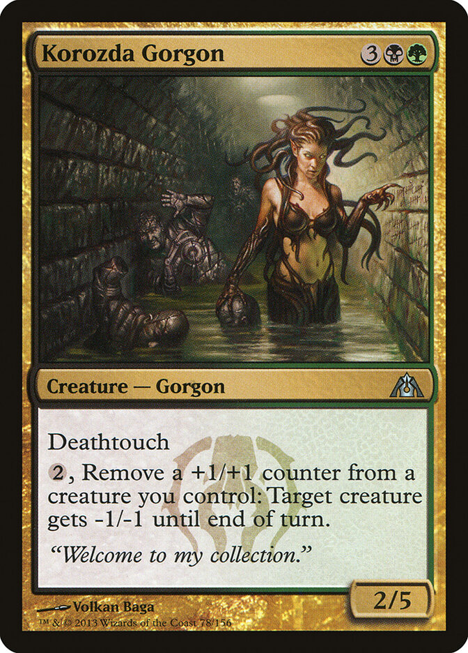 Korozda Gorgon card front