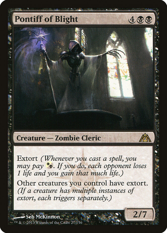 Pontiff of Blight card front