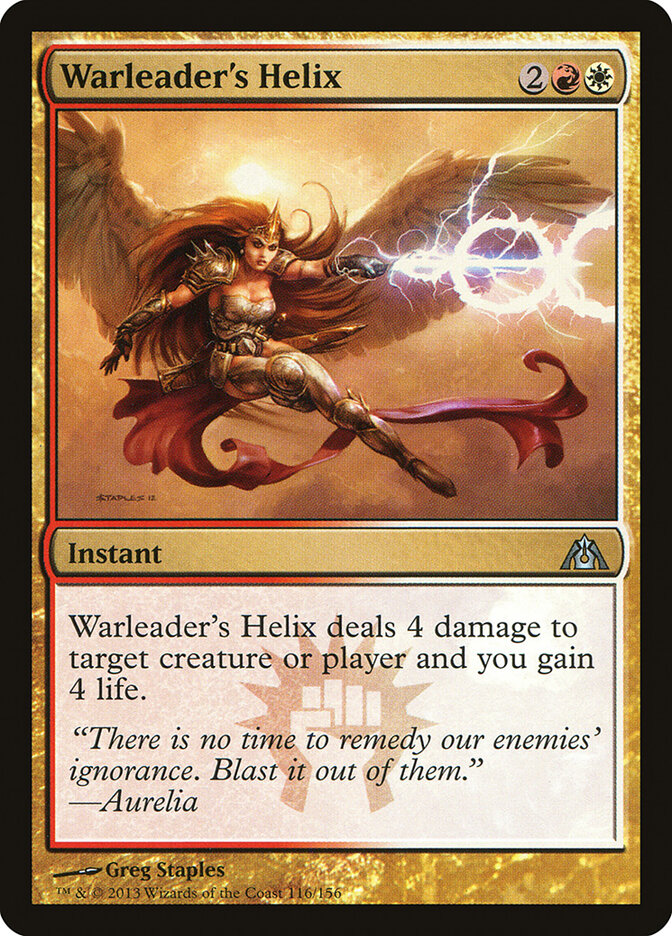 Warleader's Helix card front