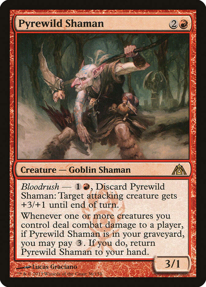 Pyrewild Shaman card front