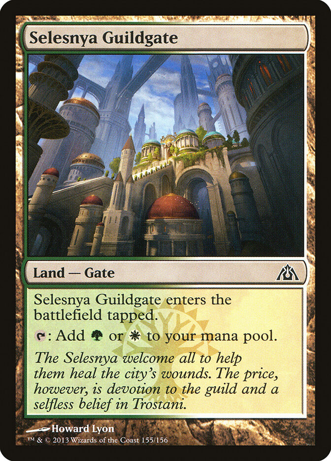 Selesnya Guildgate card front