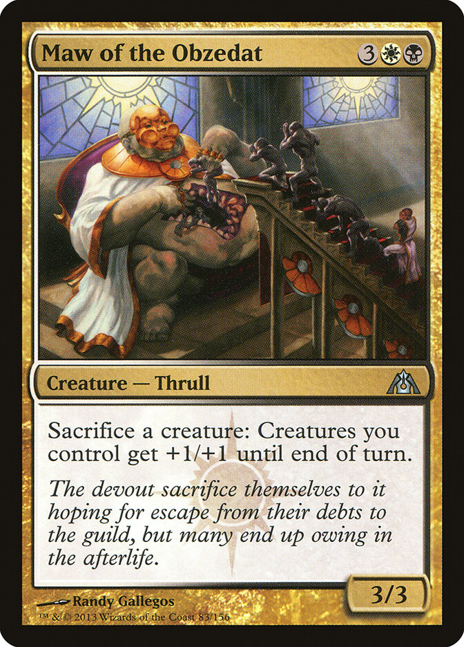 Maw of the Obzedat card front