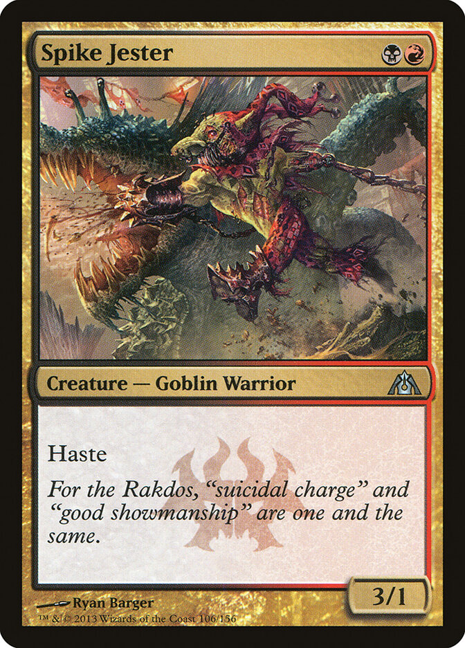 Spike Jester card front