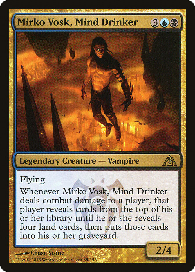 Mirko Vosk, Mind Drinker card front
