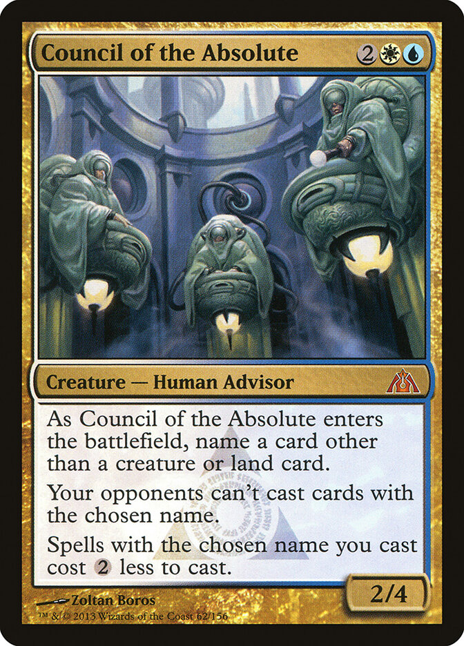 Council of the Absolute card front